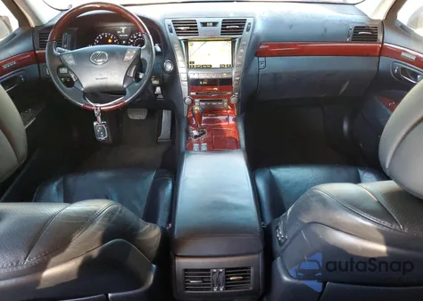 2009 Lexus Ls 460 z USA, uszkodzony, nr VIN JTHCL46F795001281